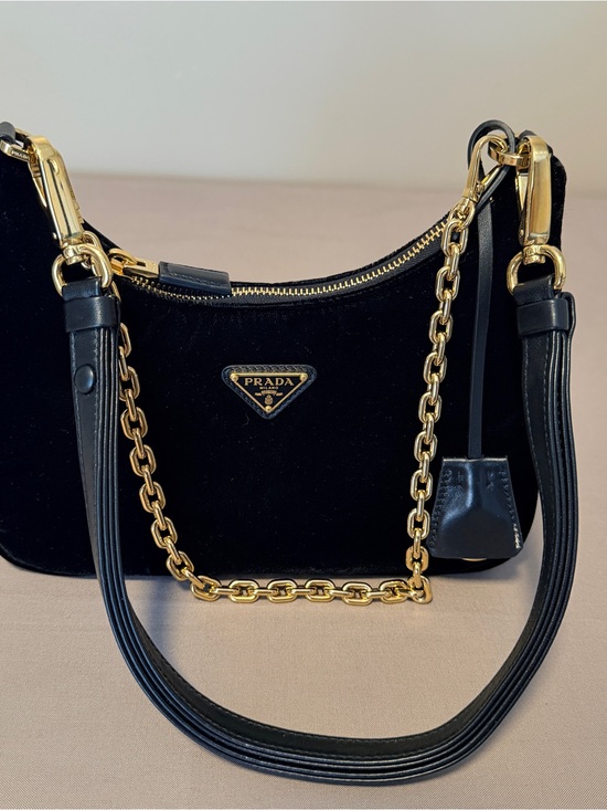 Prada Handbags - Prada Re-Edition Mini Velvet Bag